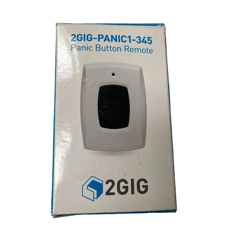 2gig PANIC1 Panic Button Remote ETL Listed White 2GIG-PANIC1-345 Nortek NEW